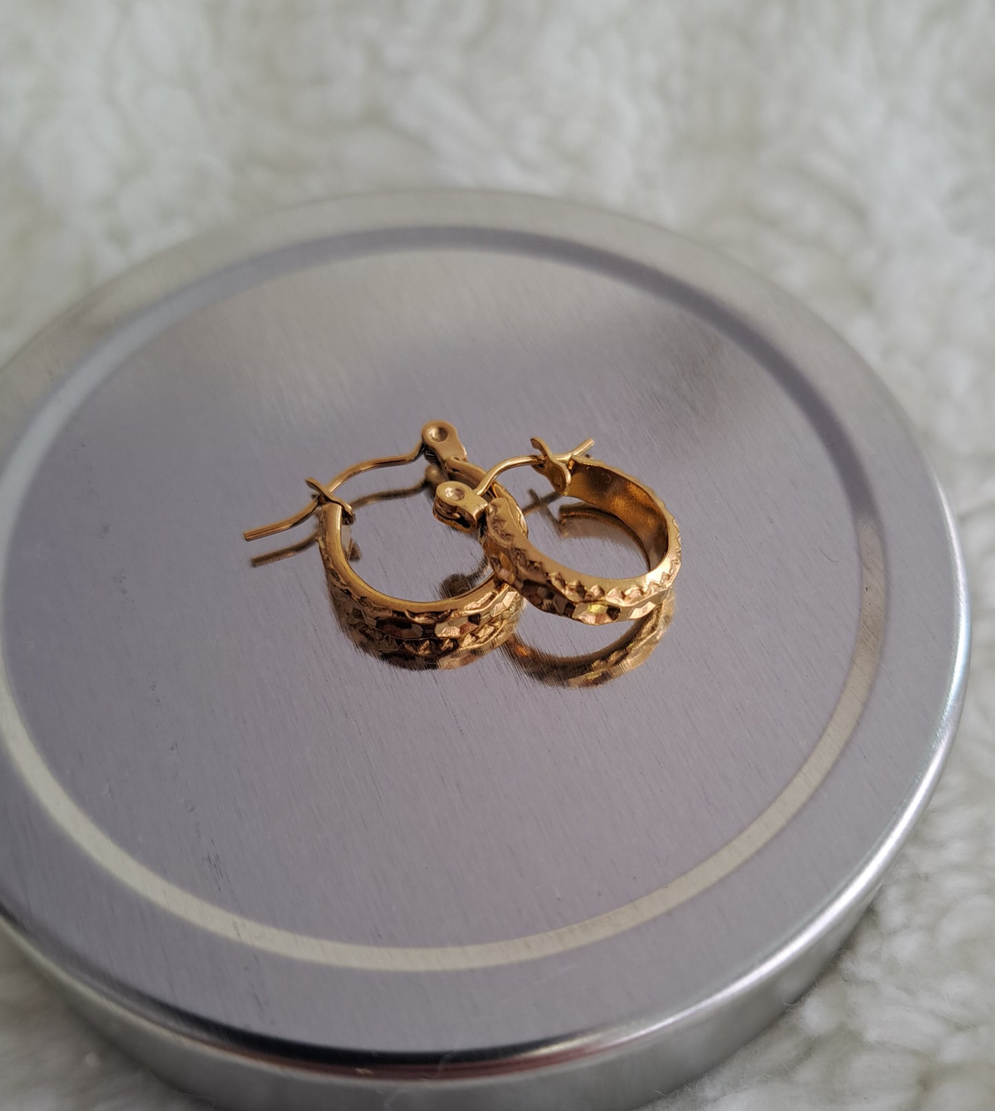 Boucles d'Evy - Anneaux doré ou argent