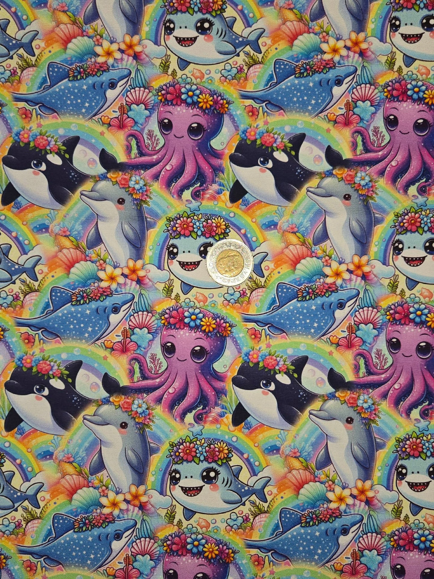Coton - Animaux océan