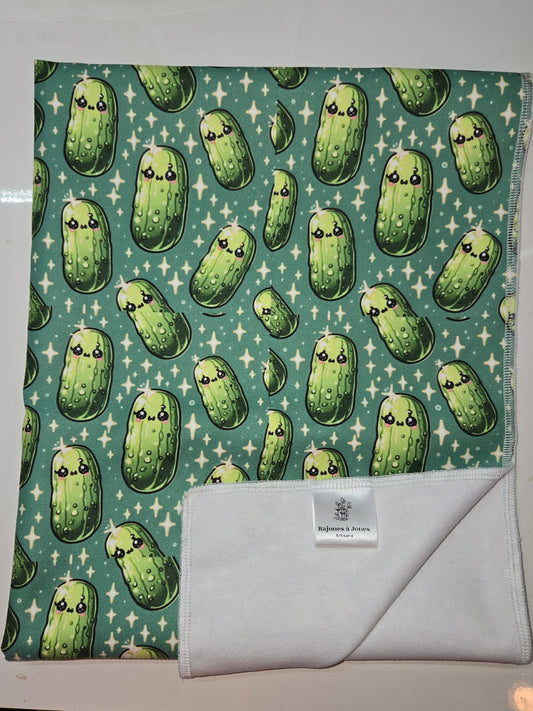 Linge à vaisselle - Cornichons (DÉFAUTS)