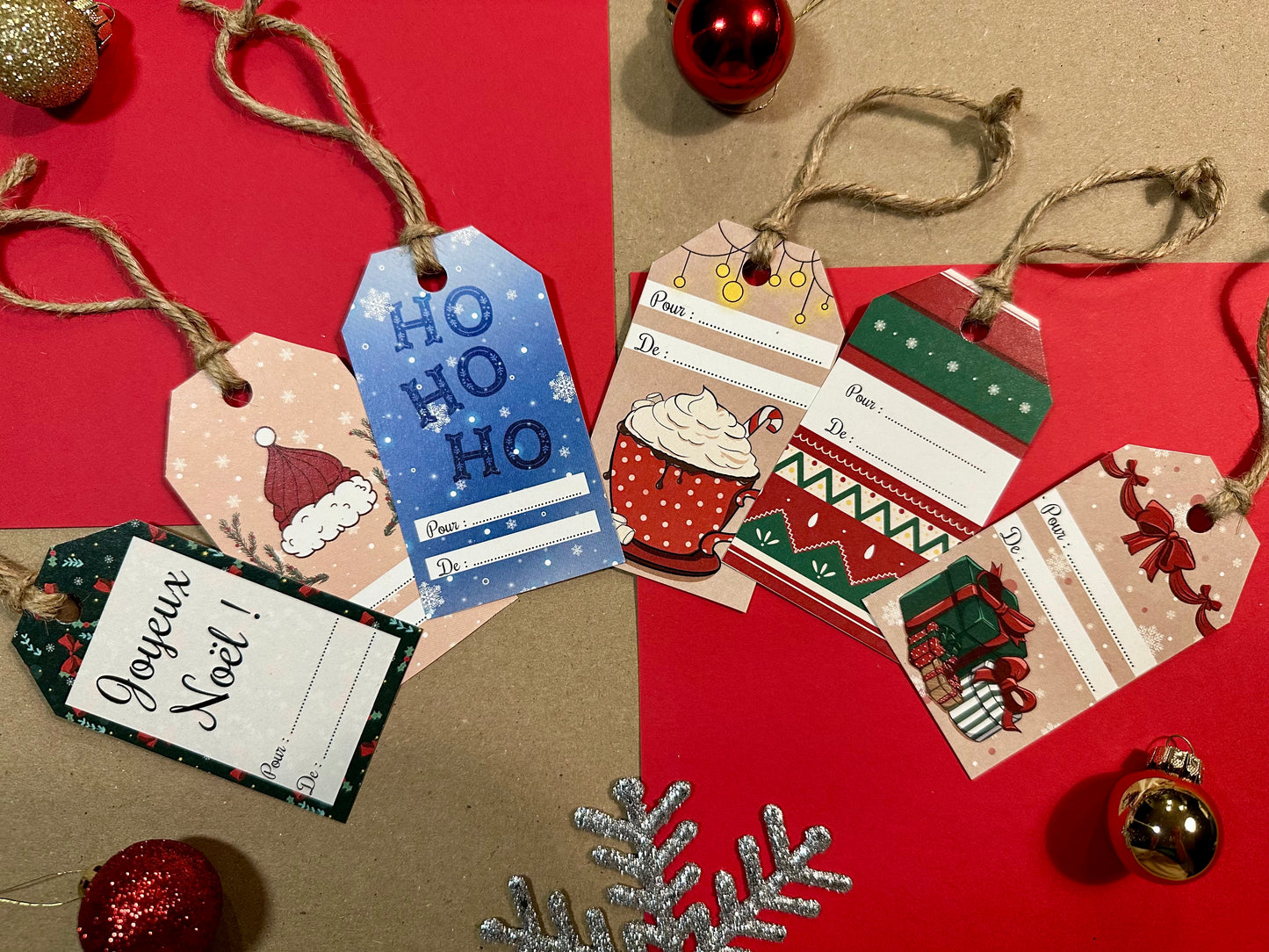 Étiquettes Cadeaux