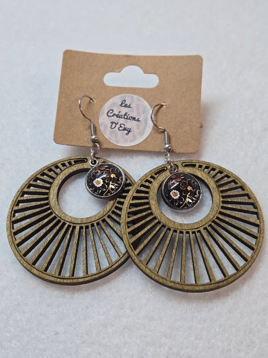 Boucles d'Evy- Pendante cercle