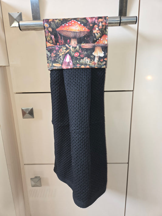 Serviette à main - Champignons