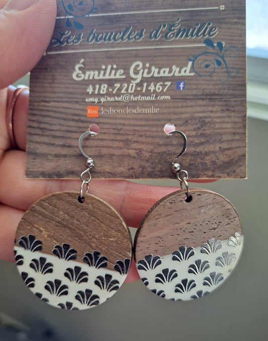 Boucles d'oreilles - Rondelle