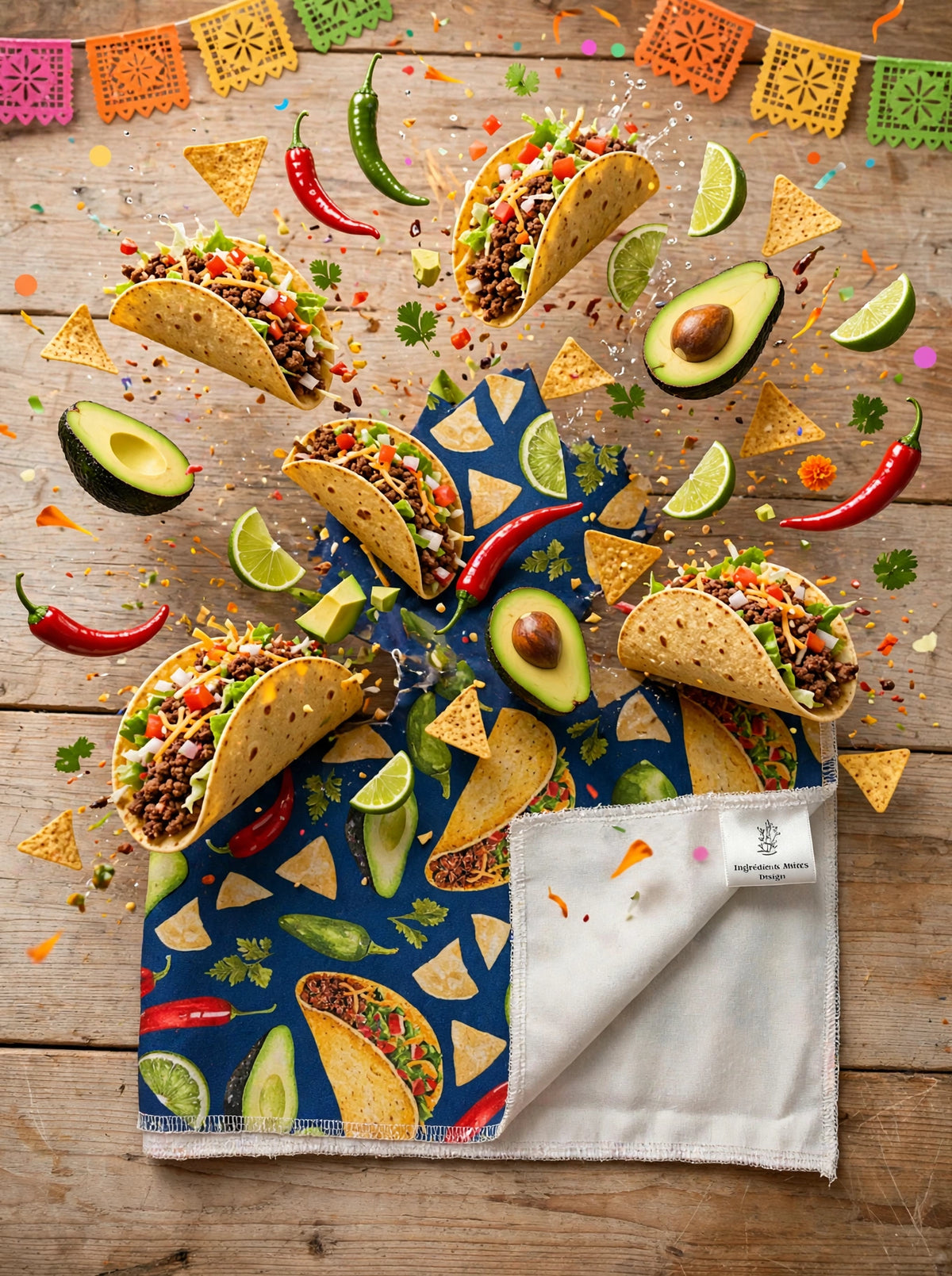 Linge à vaisselle - Tacos