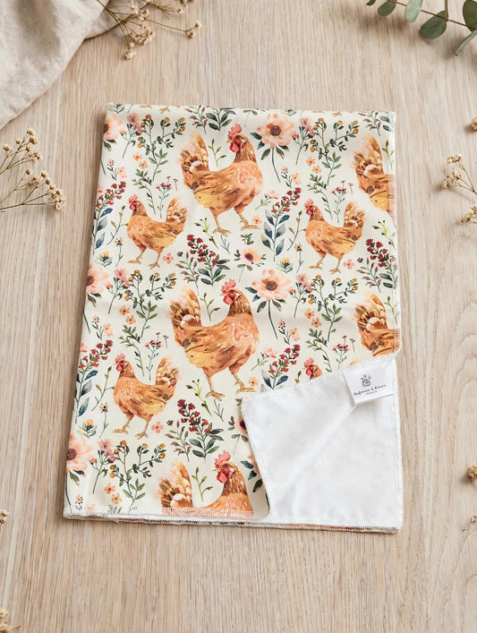 Linge à vaisselle - Poules