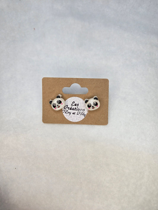 Boucles d'Evy - Panda