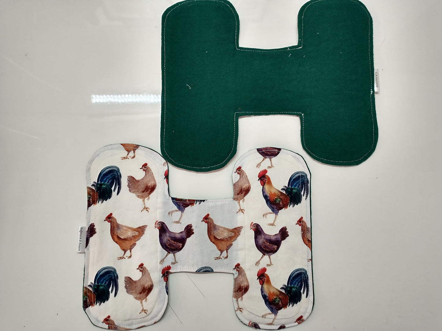 Protège dessous  7'' en H - Poules